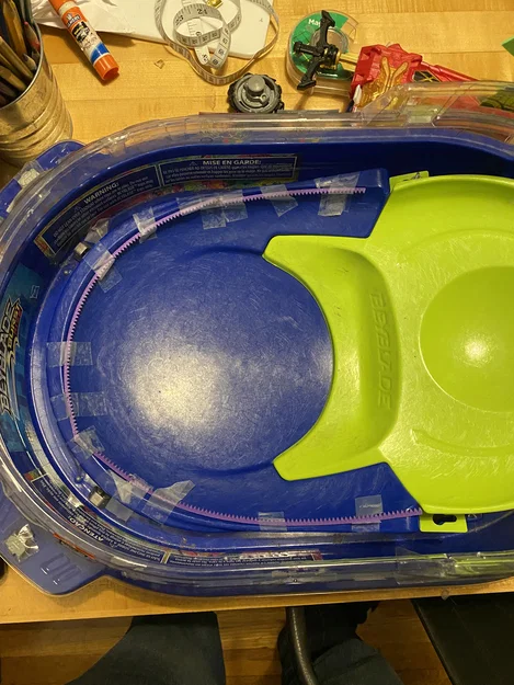 Bộ Ray Nâng Cấp Đấu Trường Beyblade X Tự In 3D Độc Đáo - Image 1