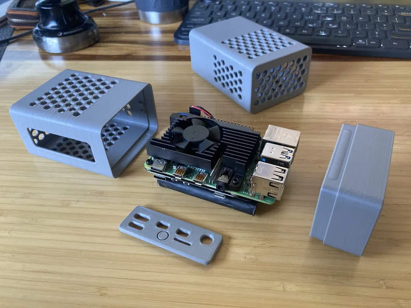 Hộp slipcase cho Pi4B + PiSugar3 - Image 2