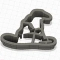 Bộ khuôn cắt Harry Potter in 3D cho bánh quy và đất sét polymer - Thumbnail 2