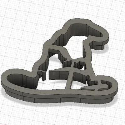 Bộ khuôn cắt Harry Potter in 3D cho bánh quy và đất sét polymer