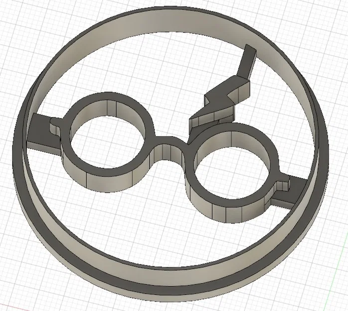 Bộ khuôn cắt Harry Potter in 3D cho bánh quy và đất sét polymer - Image 3
