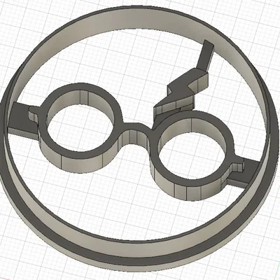 Bộ khuôn cắt Harry Potter in 3D cho bánh quy và đất sét polymer