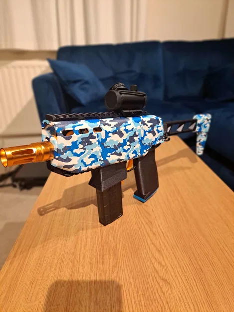 GnK-200: Dual Stage Brushless Solenoid Nerf Blaster UPDATED V1.1 - Image 1