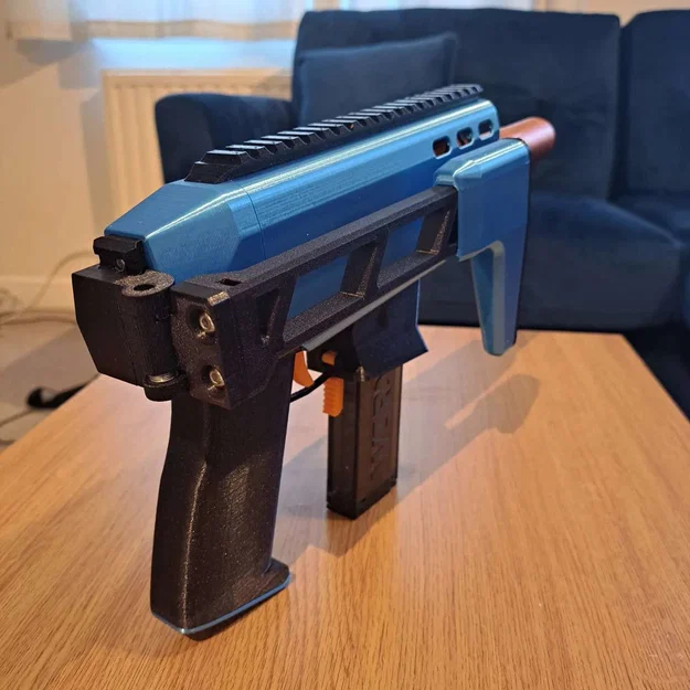 GnK-200: Dual Stage Brushless Solenoid Nerf Blaster UPDATED V1.1 - Image 3