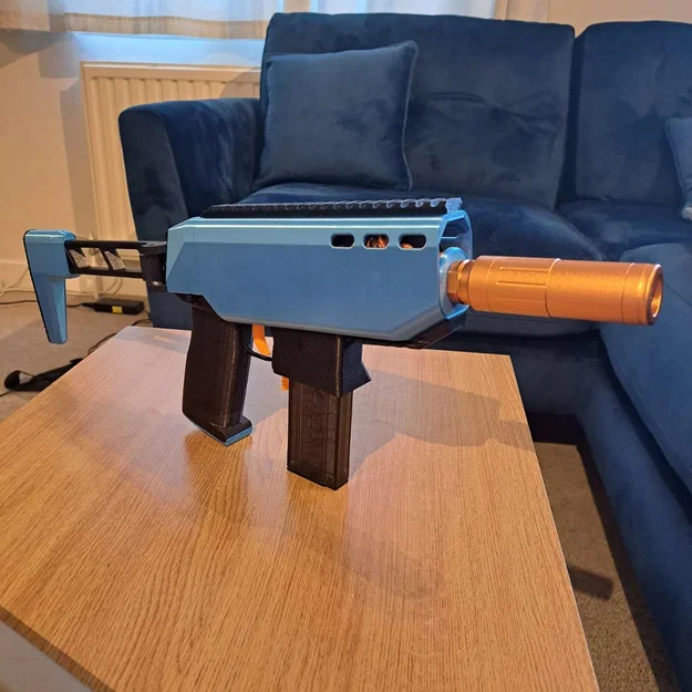 GnK-200: Dual Stage Brushless Solenoid Nerf Blaster UPDATED V1.1 - Image 4