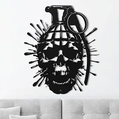Mô hình treo tường Death Mask (Mặt nạ tử thần) phong cách độc lạ
