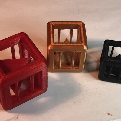 Puzzle Kim Tự Tháp Trong Lồng (Pyramid in a Cage Puzzle)