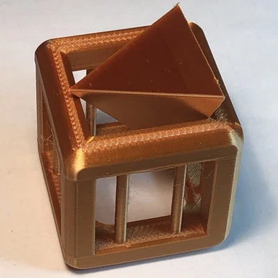 Puzzle Kim Tự Tháp Trong Lồng (Pyramid in a Cage Puzzle)