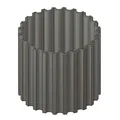 Planter #8 - Chậu trồng cây chủ đề ống nước (Pipe) kèm đế - Thumbnail 2