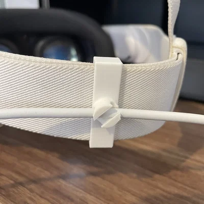 Kẹp Cố Định Dây Cáp Cho Head Strap Oculus Quest 3