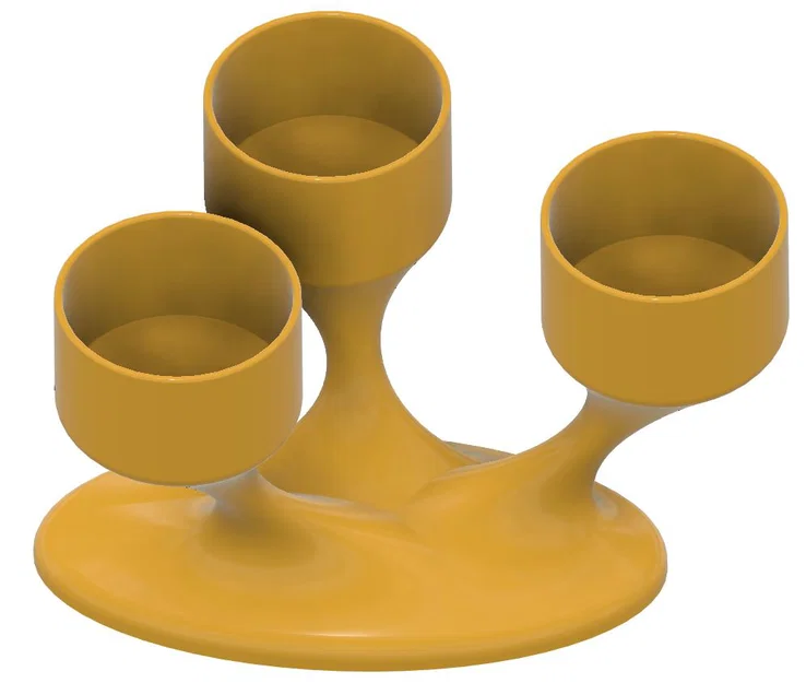 Holder nến tealight điện (1/2/3 đèn) – Teelichthalter für elektrische Teelichter - Image 3