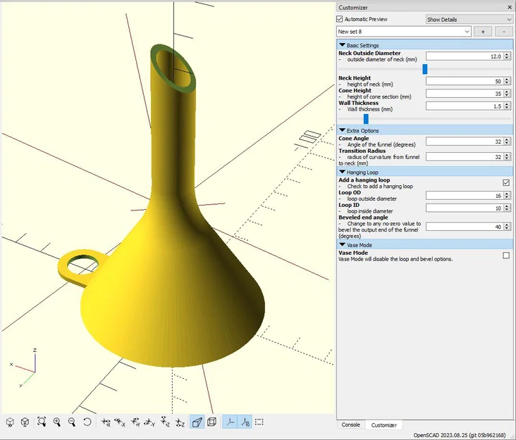 Phễu Parametric Mượt (Smooth Parametric Funnel) - Image 2