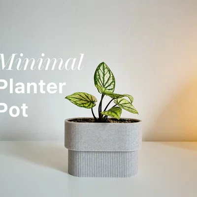 PLANTER POT MINI – Chậu cây mini tối giản