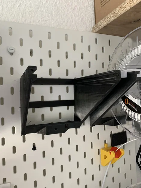 Giá treo cuộn filament cho bảng IKEA Skadis siêu gọn gàng - Image 1