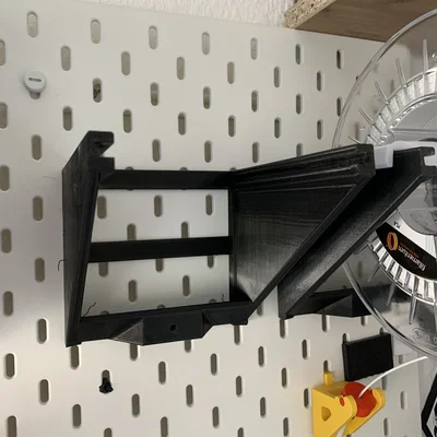 Giá treo cuộn filament cho bảng IKEA Skadis siêu gọn gàng