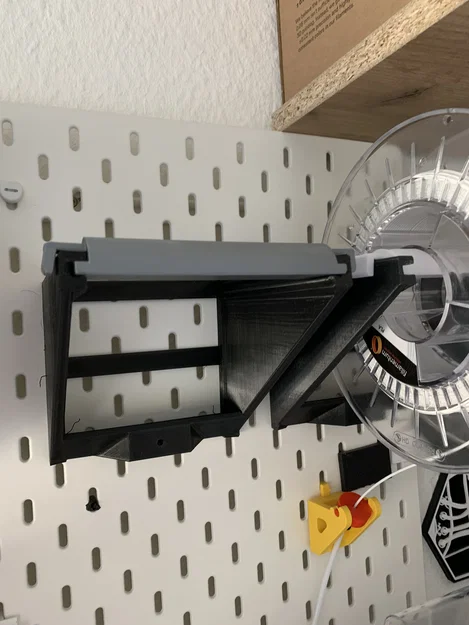 Giá treo cuộn filament cho bảng IKEA Skadis siêu gọn gàng - Image 2