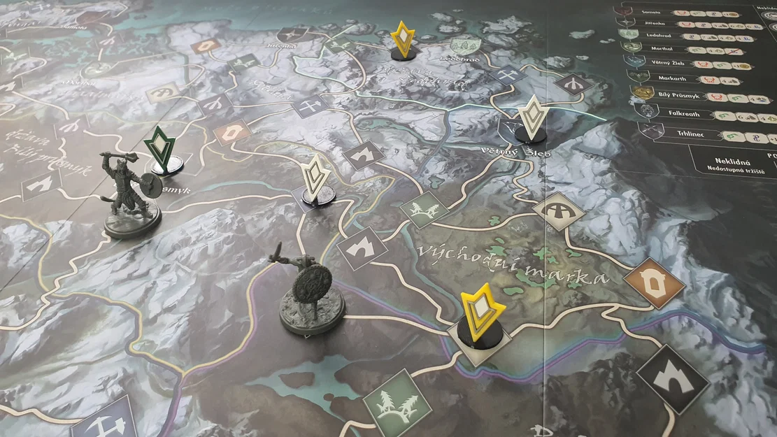 Marker nhiệm vụ + Standee cho token kẻ địch Skyrim Adventure Board Game - Image 2