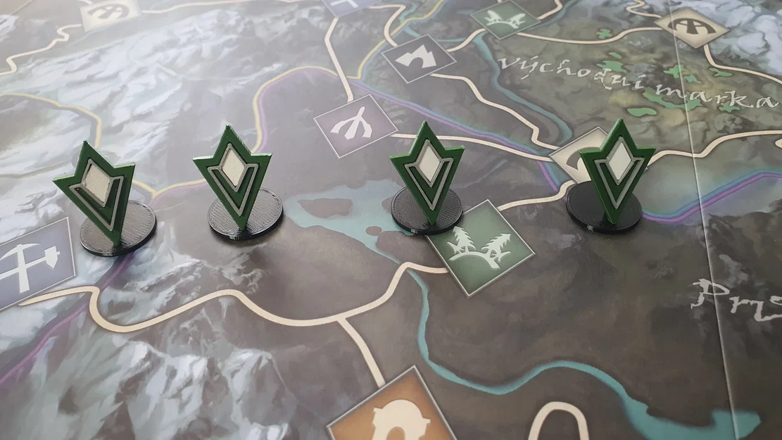 Marker nhiệm vụ + Standee cho token kẻ địch Skyrim Adventure Board Game - Image 4