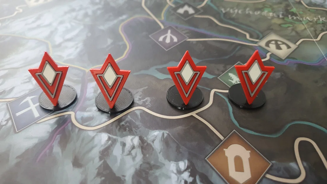 Marker nhiệm vụ + Standee cho token kẻ địch Skyrim Adventure Board Game - Image 5