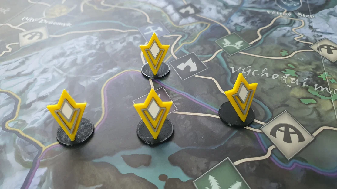 Marker nhiệm vụ + Standee cho token kẻ địch Skyrim Adventure Board Game - Image 6