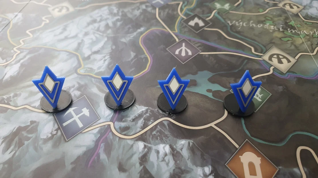 Marker nhiệm vụ + Standee cho token kẻ địch Skyrim Adventure Board Game - Image 7