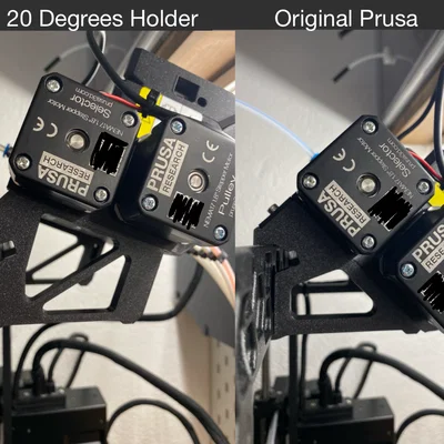 Giá đỡ MMU3-Frame-Holder tùy chỉnh góc độ cho máy in Prusa
