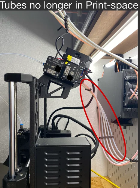 Giá đỡ MMU3-Frame-Holder tùy chỉnh góc độ cho máy in Prusa - Image 2