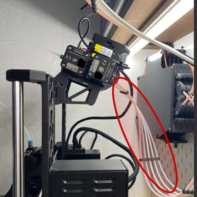 Giá đỡ MMU3-Frame-Holder tùy chỉnh góc độ cho máy in Prusa