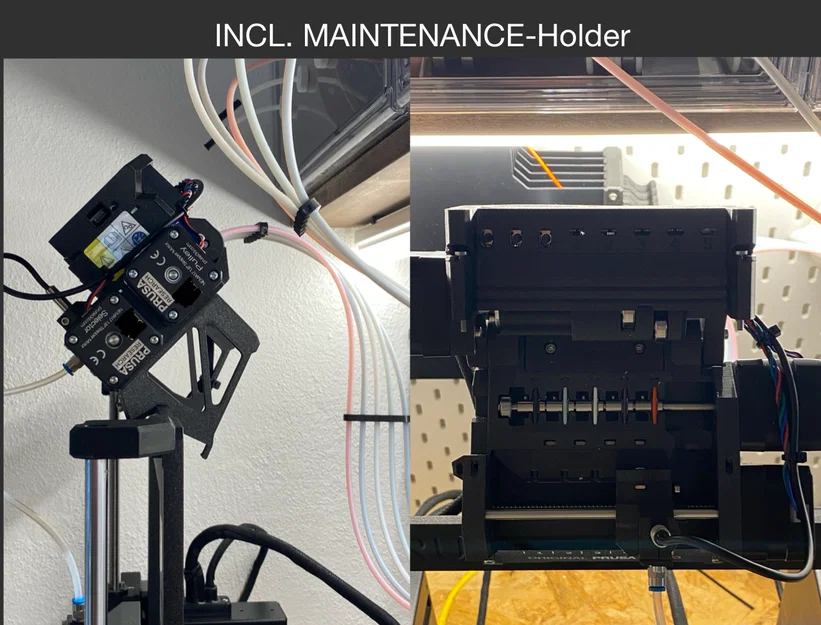 Giá đỡ MMU3-Frame-Holder tùy chỉnh góc độ cho máy in Prusa - Image 3