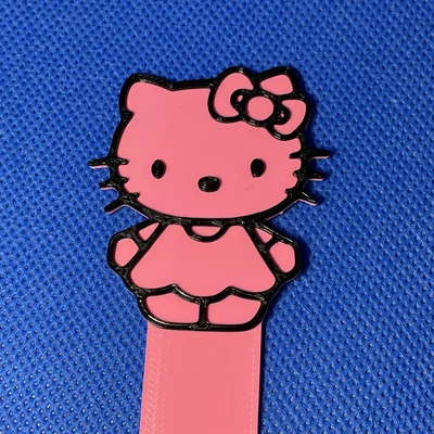 Kẹp sách Hello Kitty (Hello Kitty bookmark) - Mẫu in 3D dễ thương