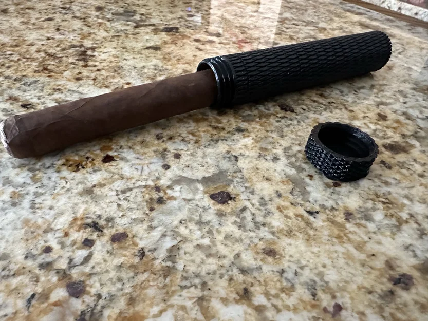 Ống/holder đựng 1 điếu cigar (single cigar tube/holder) - Image 1