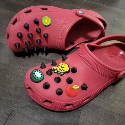 Phụ kiện gai nhọn trang trí Crocs (Croc Spikes) in 3D siêu chất