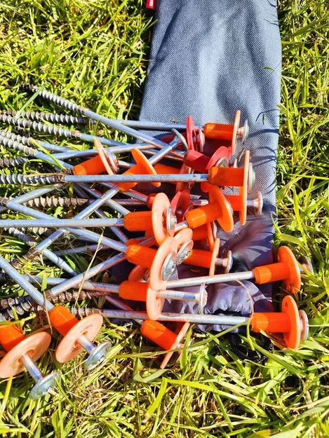 Zelthering Unterlergscheibe - Washer cho cọc lều (Tent Peg washer) - Image 1