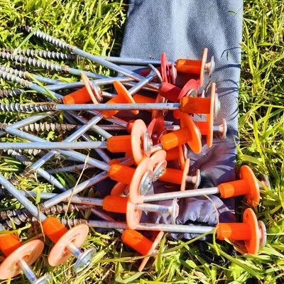 Zelthering Unterlergscheibe - Washer cho cọc lều (Tent Peg washer)