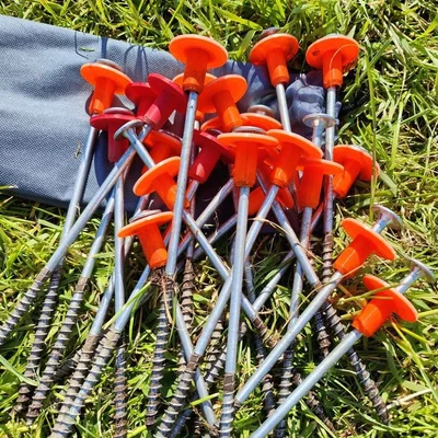 Zelthering Unterlergscheibe - Washer cho cọc lều (Tent Peg washer)