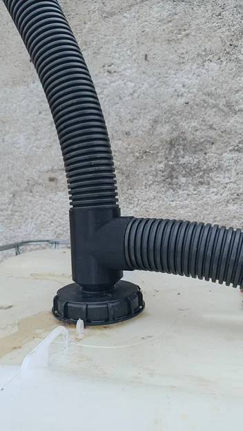 Bộ dẫn nước mưa vào thùng IBC tích hợp lưới lọc (cho ống KG 100) - Image 3