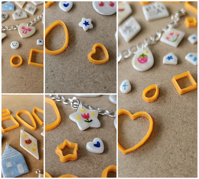 Khuôn Cắt Mini Làm Bánh/Đất Sét (Tiny Cookie/Clay Cutters) - Image 2