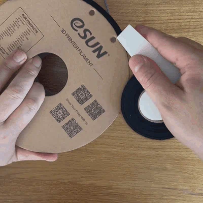 Cữ Dán Băng Keo Spool - Che Mép Bìa Carton Cho AMS