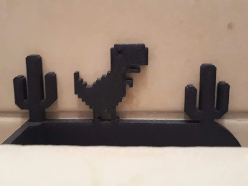 Giá treo giấy vệ sinh T-Rex (T-Rex Toilet Roll Holder) - Image 3