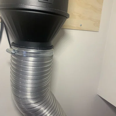 Cút thoát khí 90° 100mm cho WeCreat Vision (WeCreat Vision 100mm Exhaust Elbow)