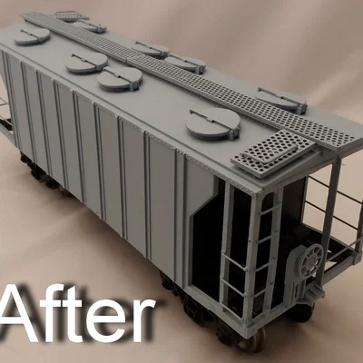Cập nhật toa Covered Hopper Aristo-Craft