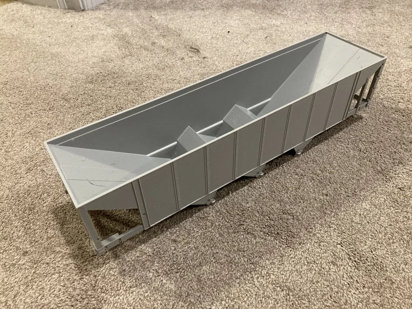 Chuyển toa Bachmann 98908 Hopper G-Scale 1:29 thành Covered Hopper 3 khoang - Image 5