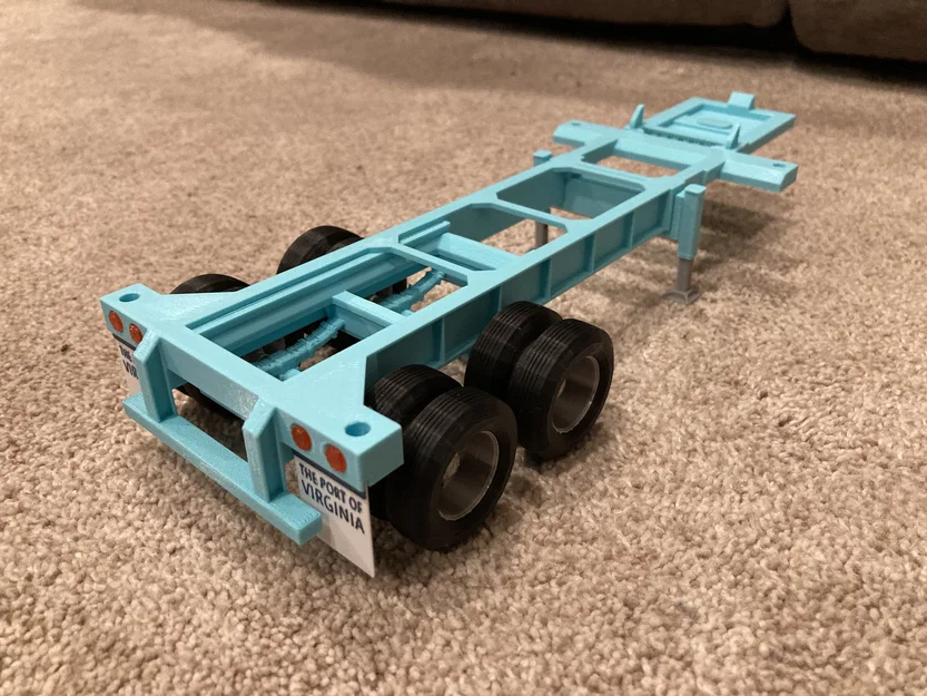 Chassis container 20' G-Scale 1:29 - Image 2