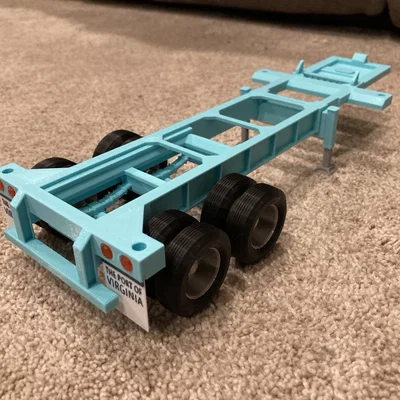 Chassis container 20' G-Scale 1:29