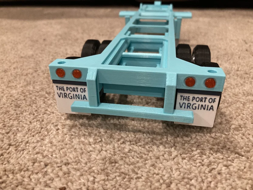 Chassis container 20' G-Scale 1:29 - Image 3