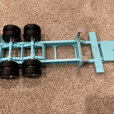 Chassis container 20' G-Scale 1:29