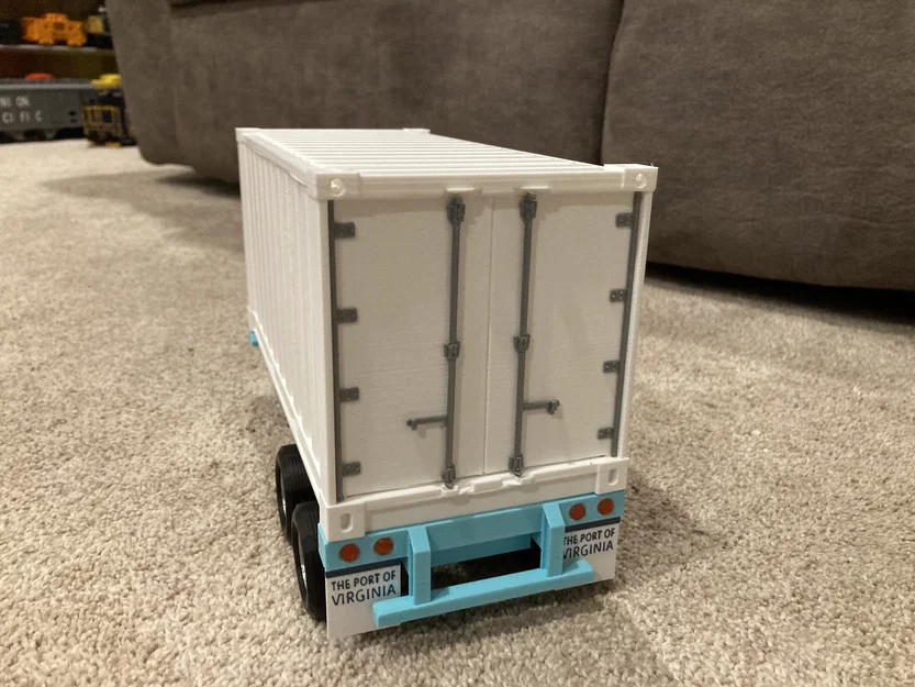 Chassis container 20' G-Scale 1:29 - Image 6