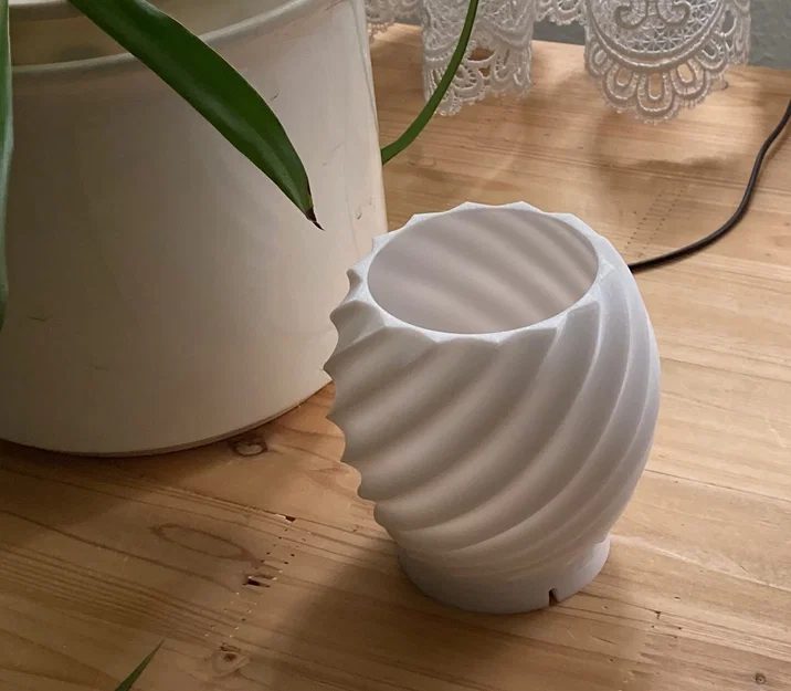 Lamp #55 - Chụp đèn vase xoắn cho Bambu Lamp Kit 001 Base - Image 2