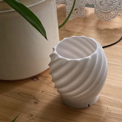 Lamp #55 - Chụp đèn vase xoắn cho Bambu Lamp Kit 001 Base