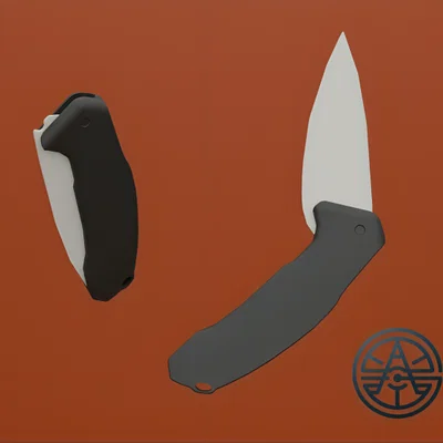 FLIP KNIFE (Dao lật) in 3D 1 part
